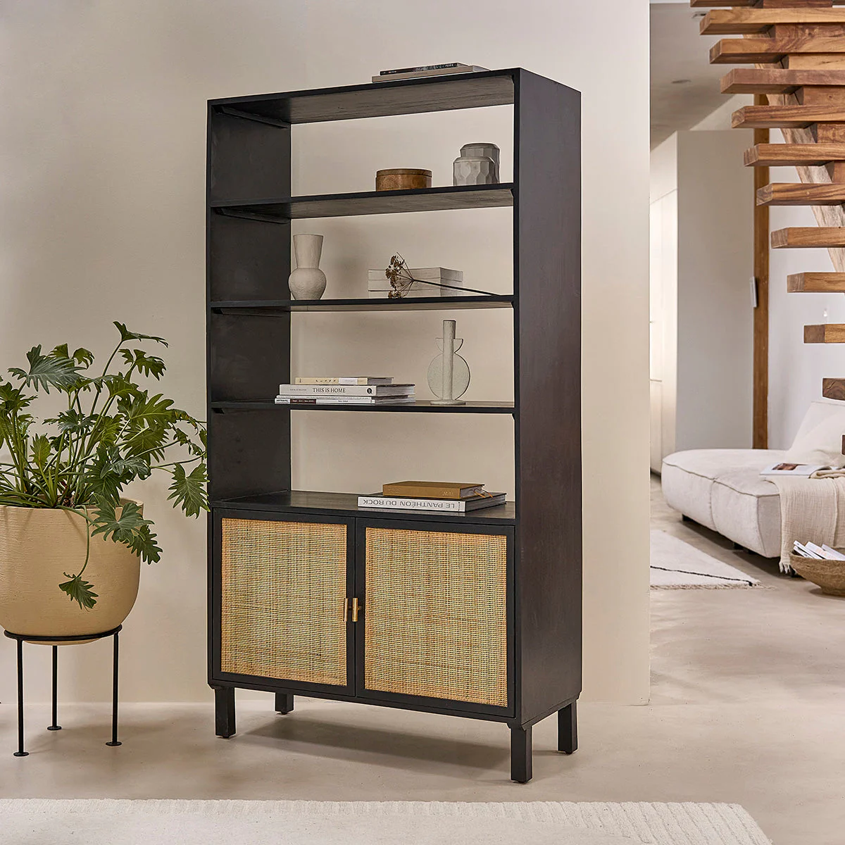 Bibliothèque Blaise - Manguier - Noir - Image 3