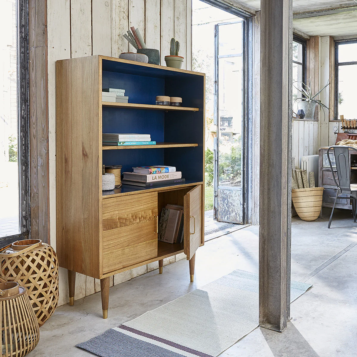 Bibliothèque Pia - Mindi - Naturel - Image 3