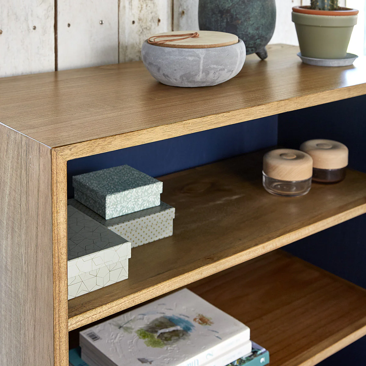 Bibliothèque Pia - Mindi - Naturel - Image 4