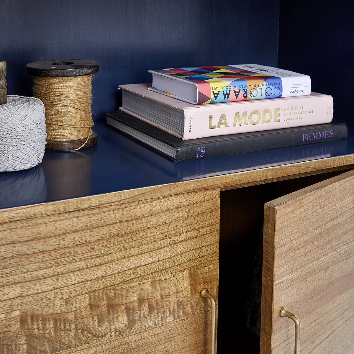 Bibliothèque Pia - Mindi - Naturel - Image 5