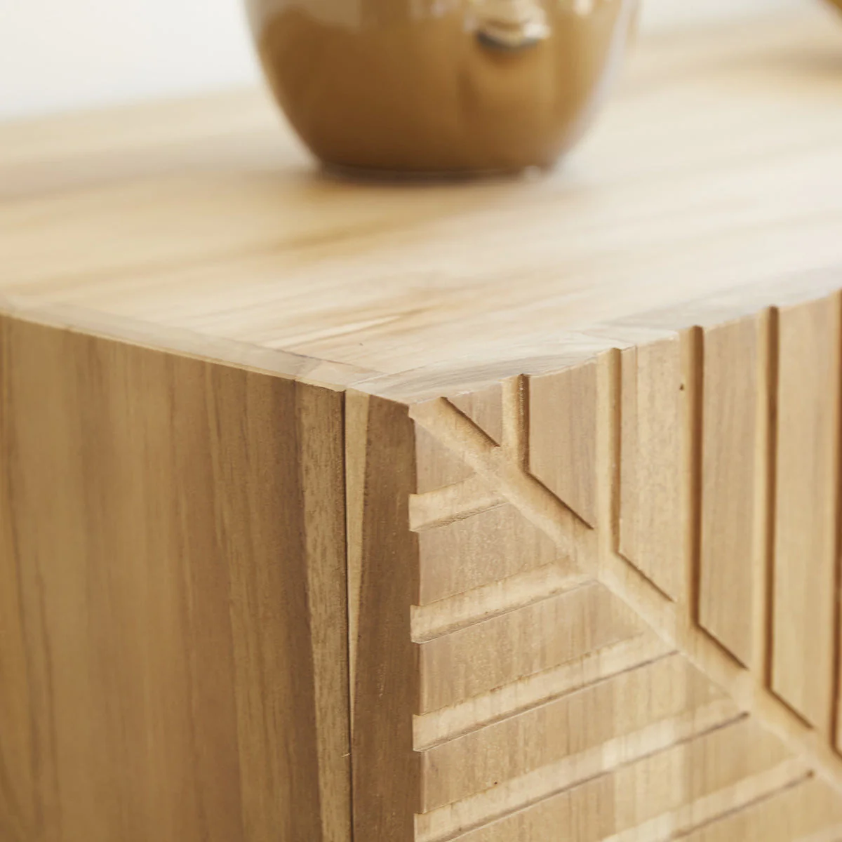 Buffet Portland - Teck - Naturel - Image 4