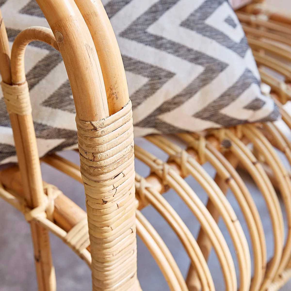 Fauteuil Paola - Rotin - Naturel - Image 3