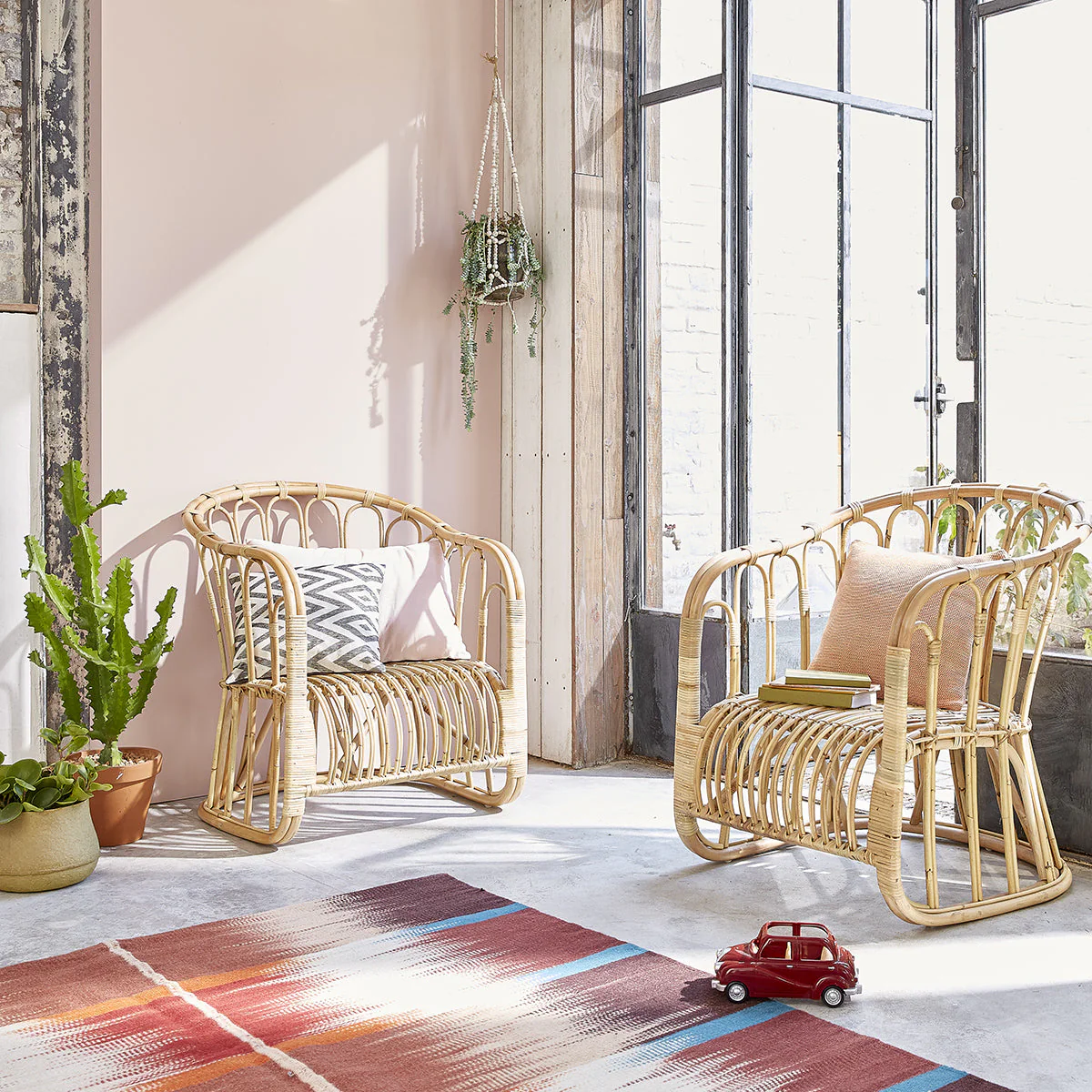 Fauteuil Paola - Rotin - Naturel - Image 6