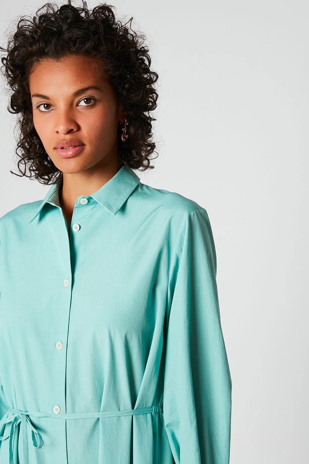 Paul & Joe - Robe Longue En Popeline De Coton Coupe Trapèze - Image 3