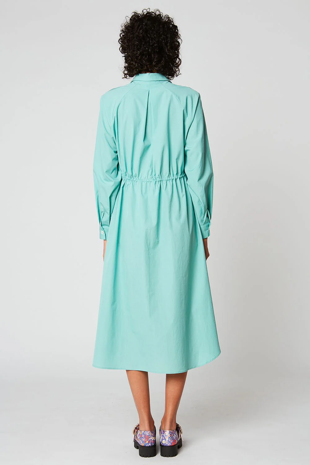 Paul & Joe - Robe Longue En Popeline De Coton Coupe Trapèze - Image 4