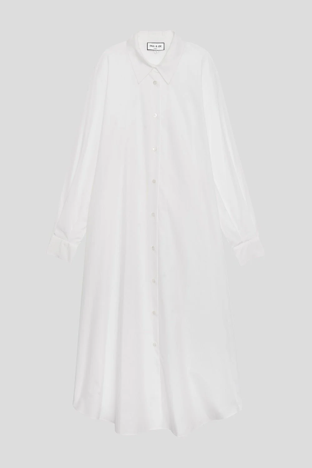 Paul & Joe - Robe Longue En Popeline De Coton Coupe Trapèze - Image 6