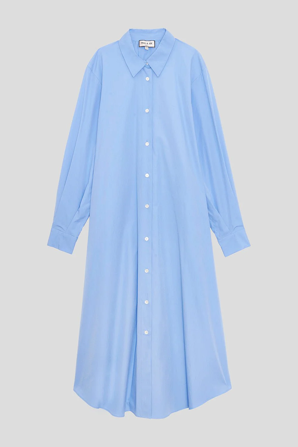 Paul & Joe - Robe Longue En Popeline De Coton Coupe Trapèze - Image 7