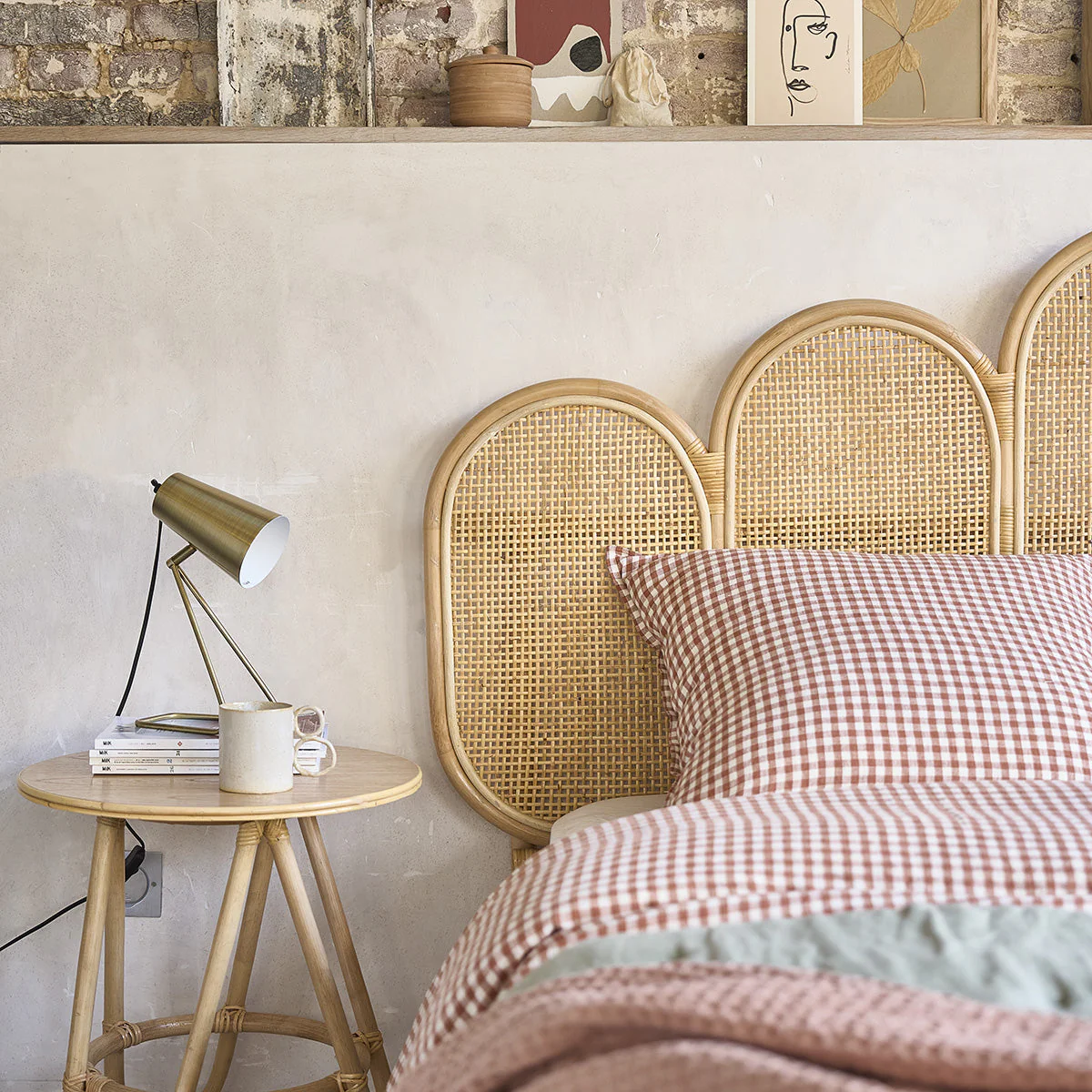 Tête De Lit Jane - Rotin - Naturel - Image 3